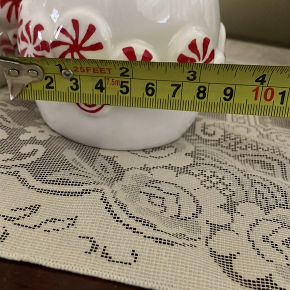 NWT Peppermint Canisters Salt Pepper Set - Picture 8 of 9